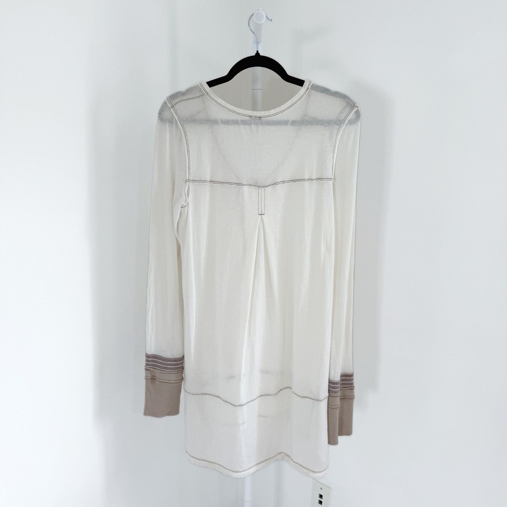 Free People We The Free Henley Tunic Top Size Medium - Picture 4 of 5